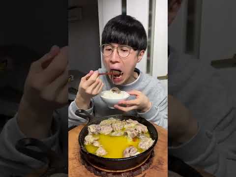 Chicken gizzard ajillo 🐓🍳砂肝のアヒージョ#shorts
