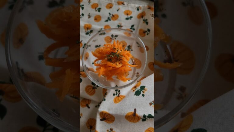 1分Cooking　簡単！レーズンなし！タサン志麻さんのキャロットラペ #料理