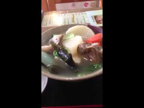 ソーキ汁   沖縄の長寿食シリーズ  　 一分間ソーキ汁をお楽しみ下さい！