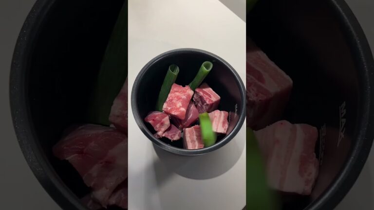 一人暮らしズボラ男子が角煮作りに挑戦してみました#角煮 #電気圧力鍋 #クッキングプロ