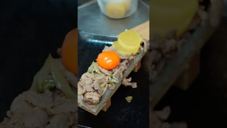 すた丼の押し寿司