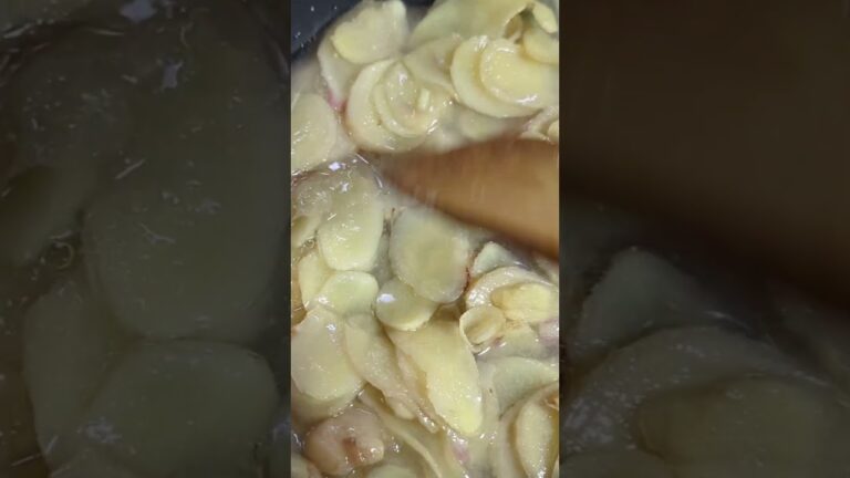 超簡単にできる！新生姜で作る生姜糖の作り方