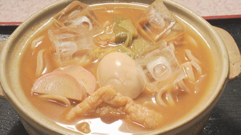 冷やすのか煮込むのか…夏の名古屋に現れた『冷やし味噌煮込みうどん』汗をかきたくない客のため大将が絞った知恵