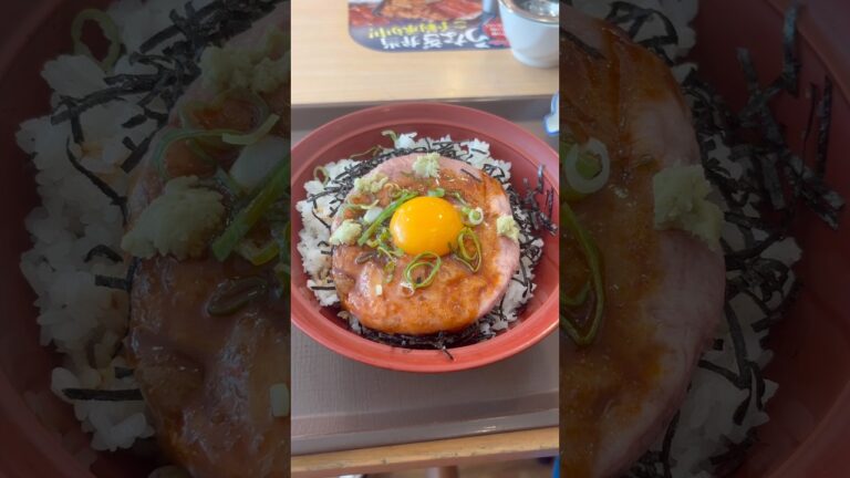 すき家のまぐろユッケ丼がヤバい‼️#shorts