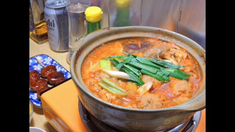 【昨日の】自家製鶏団子のキムチ鍋 鶏のつくね【晩酌】