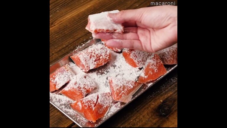 【作り置き】鮭の甘辛ごま照り焼き #鮭 #作り置き #ごま