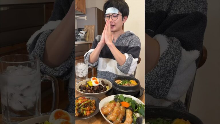 体調が悪すぎる日の夜ごはん#shorts