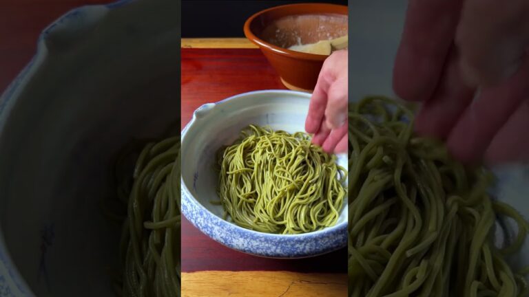 とろろ茶そば #shorts