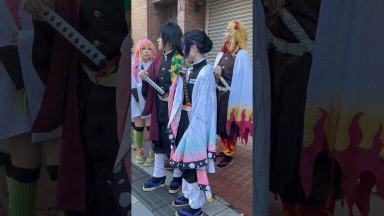 許可済み🉑　イベント 鬼滅併せ❤︎ #demonslayer #demonslayercosplay #鬼滅の刃コスプレ