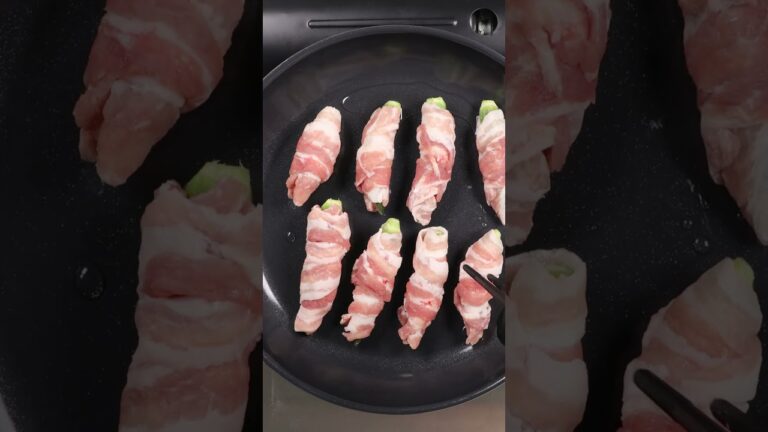 簡単！美味！オクラの肉巻き