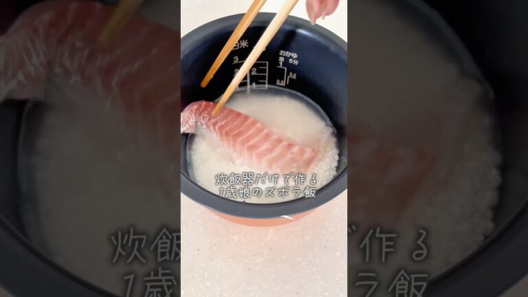 炊飯器だけで4品作るズボラ飯！1歳娘ちゃん爆食でした👶🏼#簡単レシピ #離乳食 #ズボラレシピ #るいちゃんねる #炊飯器レシピ
