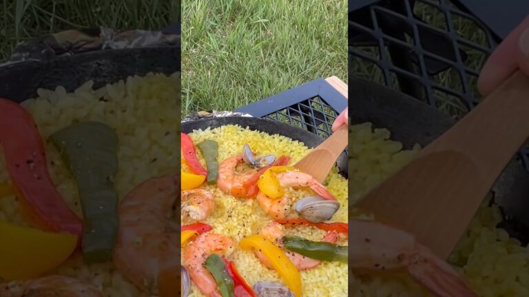 パエリアの簡単な作り方🥘👏👏
