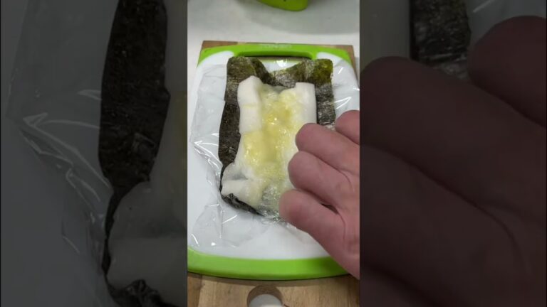 餅チーズ海苔巻き