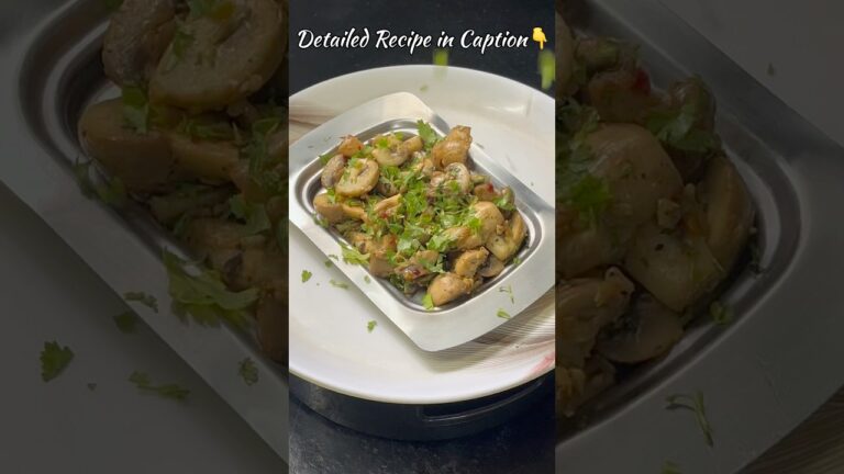 Mushroom Series #1 – Garlic Butter Mushrooms