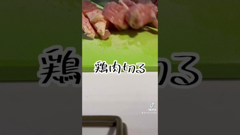 普段の夕食　鶏肉とナスのトマト煮込み