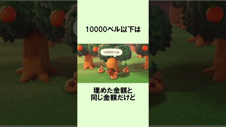 お金のなる木のまめ知識② #Shorts #あつ森 #どうぶつの森 #あつまれどうぶつの森