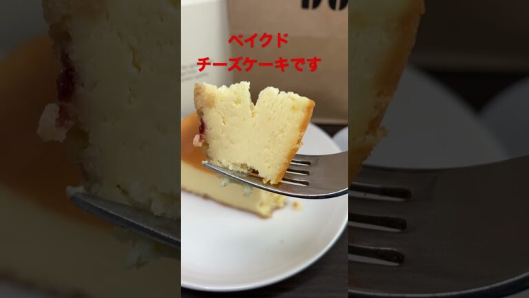 12/1【breakfast】★【DOUTOR】ベイクドチーズケーキ      #shorts