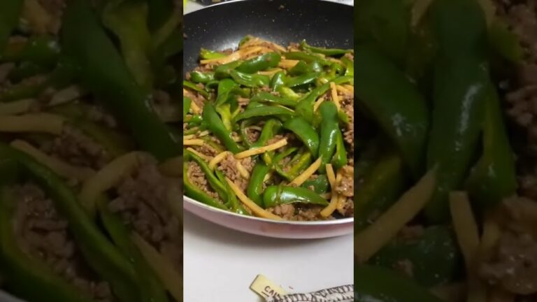 #青椒肉絲　#CookDo