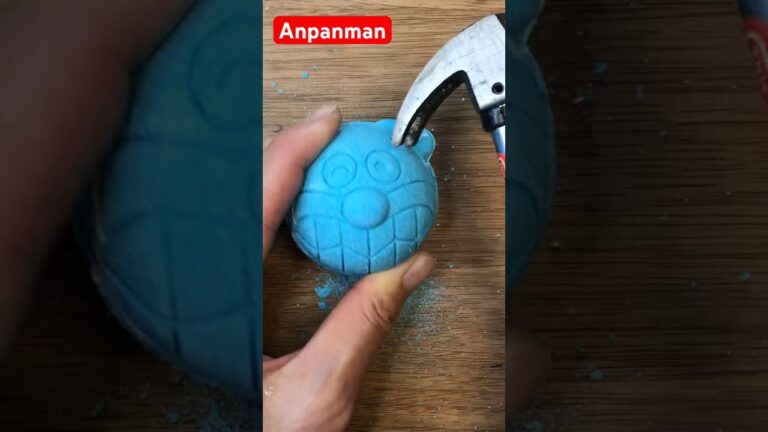 Japanese Bath Bomb 🇯🇵#anpanman #アンパンマン #baikinman #バイキンマン #bathbomb #japaneseanime