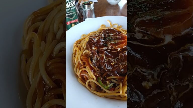 ビーフシチュースパゲッティ　杉の樹　神栖