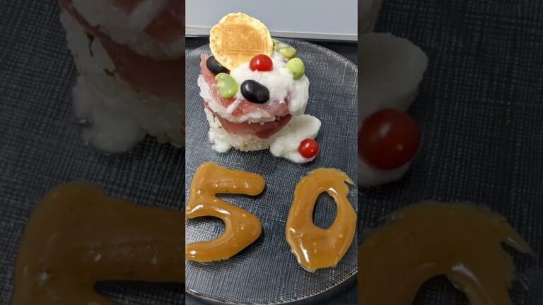 サプライズ寿司ケーキ！