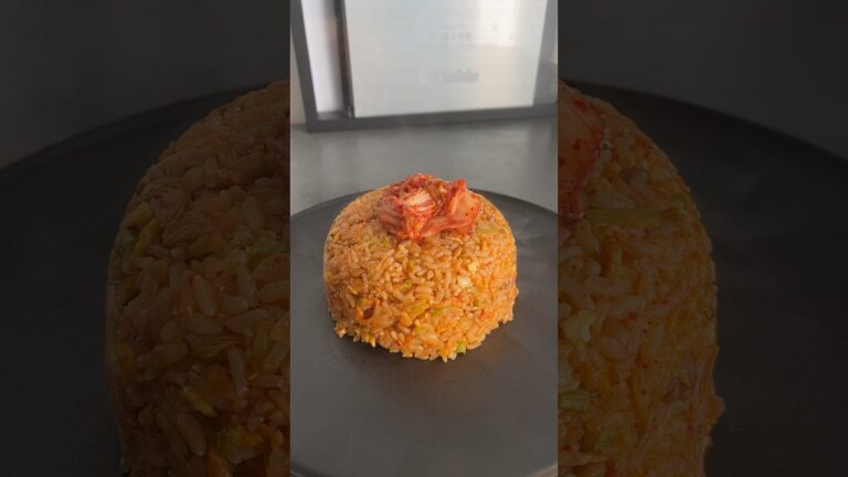 最高に美味い納豆キムチ炒飯作った結果ww #shorts