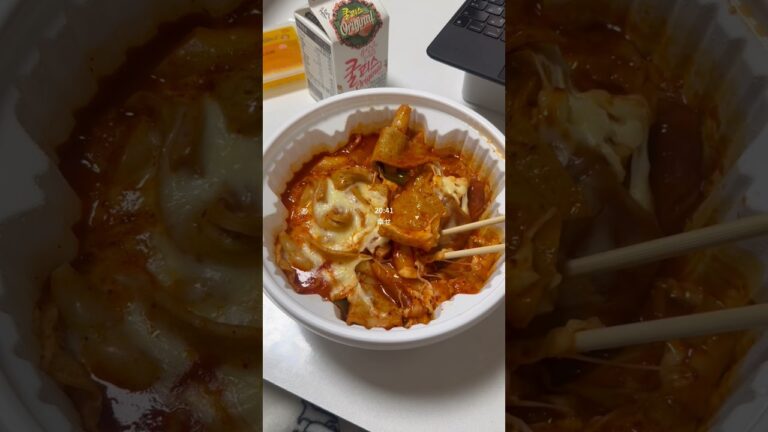 🇰🇷韓国大学院生の一日要約 #22 | トッポギ 課題