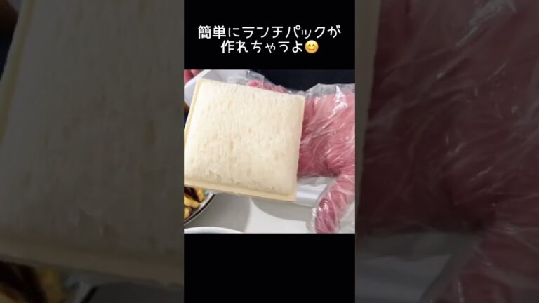 【幼稚園弁当】今日のお弁当はミニランチパックlunch obento for kindergarten in japan