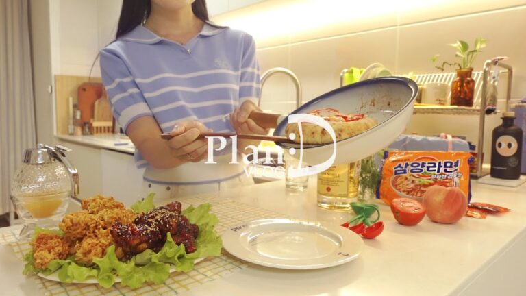 코스트코 갔다가 치킨요리3가지 하기. TCI성격 검사받고 먹는 라면땅치킨과 새우꿀피자. MMPI검사