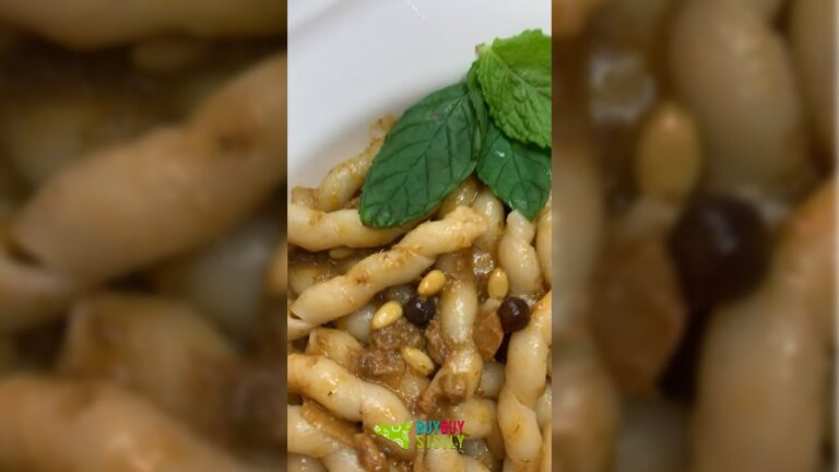 Busiate con le sarde - BuyBuySicily