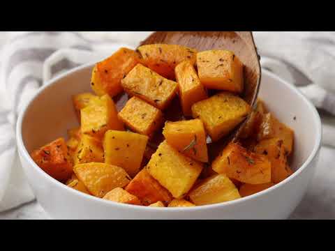 Savory Herb Roasted Butternut Squash