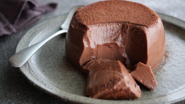 【簡単濃厚♡チョコプリン】むちむちのぷるんぷるんです♪ |  Chocolate Pudding