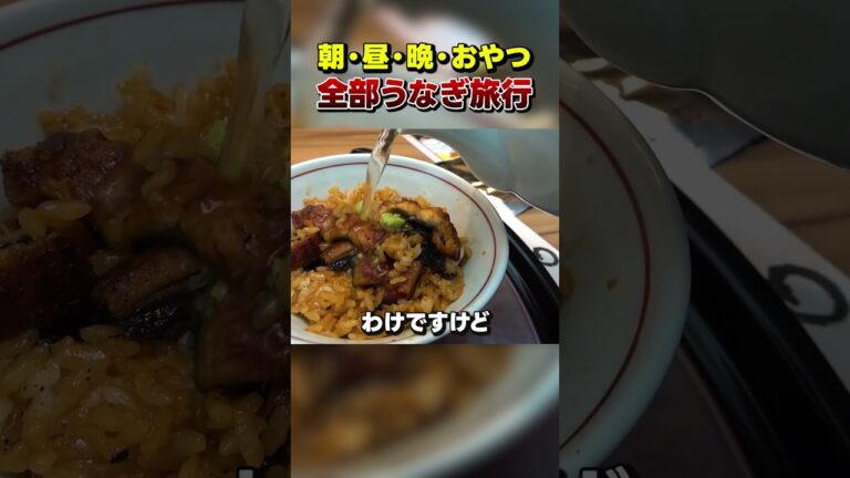 【飯テロ】1日うなぎだけ生活してみた！【土用の丑の日】