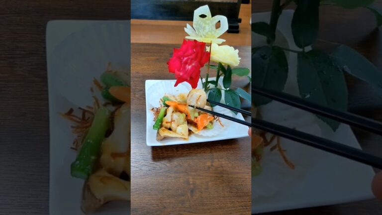 「ホタテのＸＯ醤炒め」宗像市 “中華菜館五丈原”  肉厚のホタテとＸＯ醤の旨味がイキテル絶品の一品！#shorts #五丈原 #ホタテ #李錦記 #広東料理 #中華料理  #町中華