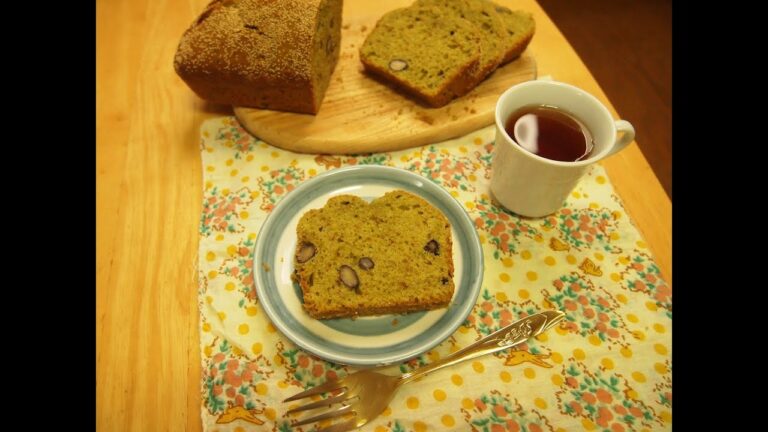 黒豆抹茶パウンドケーキ