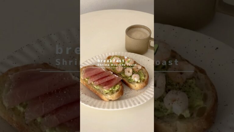 アボカドトーストを作った日🥑#アボカド #breakfast #朝ごはん #朝食 #おうち時間 #キッチンツール #韓国雑貨 #二人暮らし #同棲 #一人暮らし #シンプルな暮らし #バルミューダ