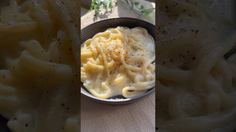 豆乳クリームうどん #ダイエット #簡単レシピ #痩せるご飯 #ダイエットレシピ #料理 #痩せたいけど食べたい #ダイエット中の食事 #レシピ #ヘルシーごはん #ダイエット垢