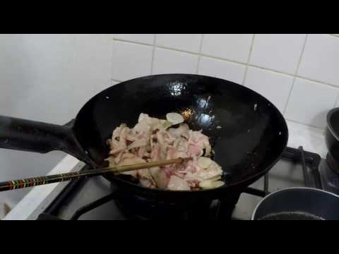 武ちゃんの３分クッキング「豚肉・豆もやし・ニンニクの芽炒め」