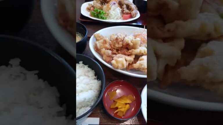 【ごはん】東洋軒　とり天定食