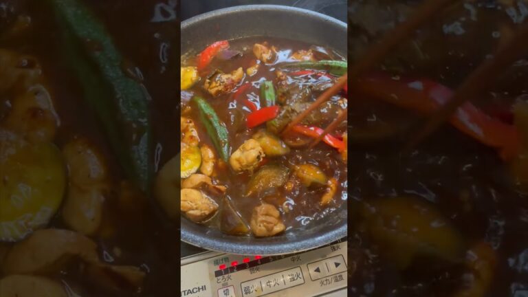 【野菜たっぷり簡単】夏野菜カレー #shorts