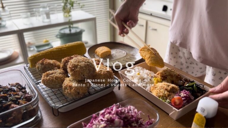 Healthy Bento for Myself｜No-Fry Pork & Cheese Cutlet [ Hakone Onsen Trip ]