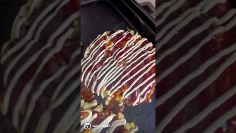 【激うま！オートミールお好み焼き】＃オートミールレシピ#shorts