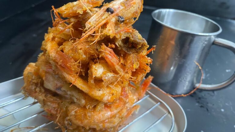 98％が甘エビで構成された海老かき揚げタワーを闇堕ちパナシェで流すだけ