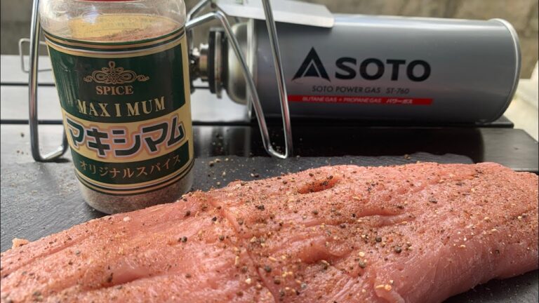 【Bake pork tenderloin】 【豚ヒレ肉を焼いて、マキシマム】