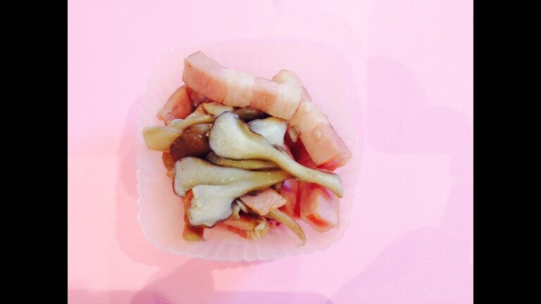 お弁当今日の一品  舞茸ベーコン OBENTO  today's one article