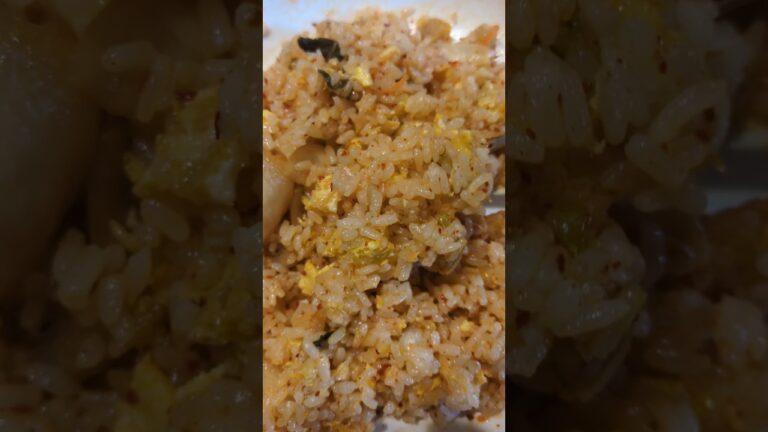 やけくそ系キムチチャーハン