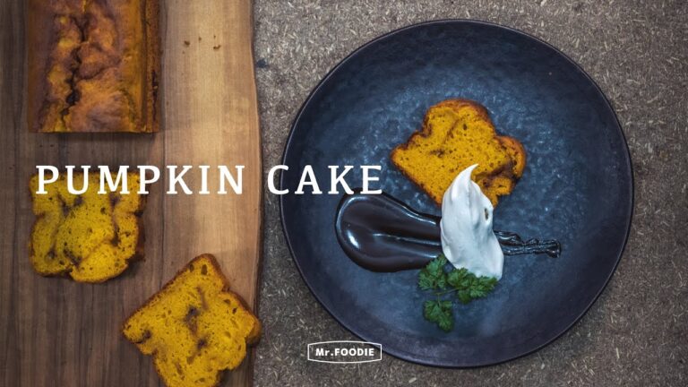 かぼちゃとキャラメルのパウンドケーキ / pumpkin cakes