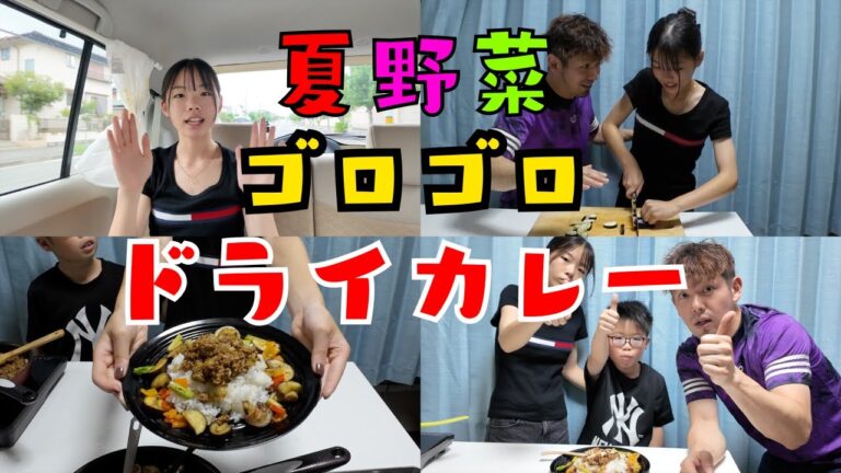 美味しすぎてハマります！夏野菜をたっぷり使った夏野菜ゴロゴロドライカレー！