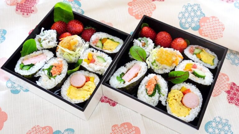 おにぎらず  より簡単！新感覚の【折りたたみおにぎり】の作り方｜Onigiri｜Easy new style rice balls｜Bento box｜Lunch box｜Eng Sub