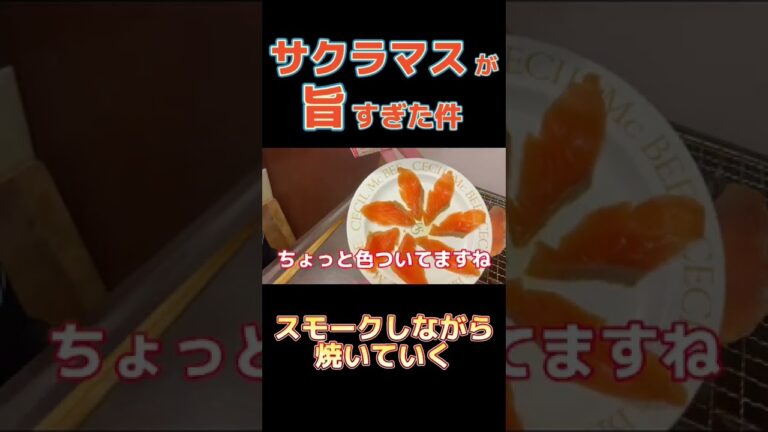 サーモン界最強の〈サクラマス〉で作った【スモークサーモン】がヤバかった！#サーモン#スモークサーモン#料理記録#料理#魚#俺たまご#飯テロ#神経締め#youtube#YouTubeコラボ募集#魚捌き